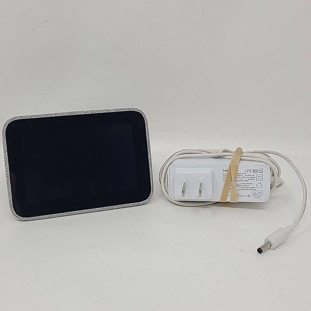 Lenovo Google Smart Clock Essential CD-24501F (Hemp Gray) w/ Power Cord